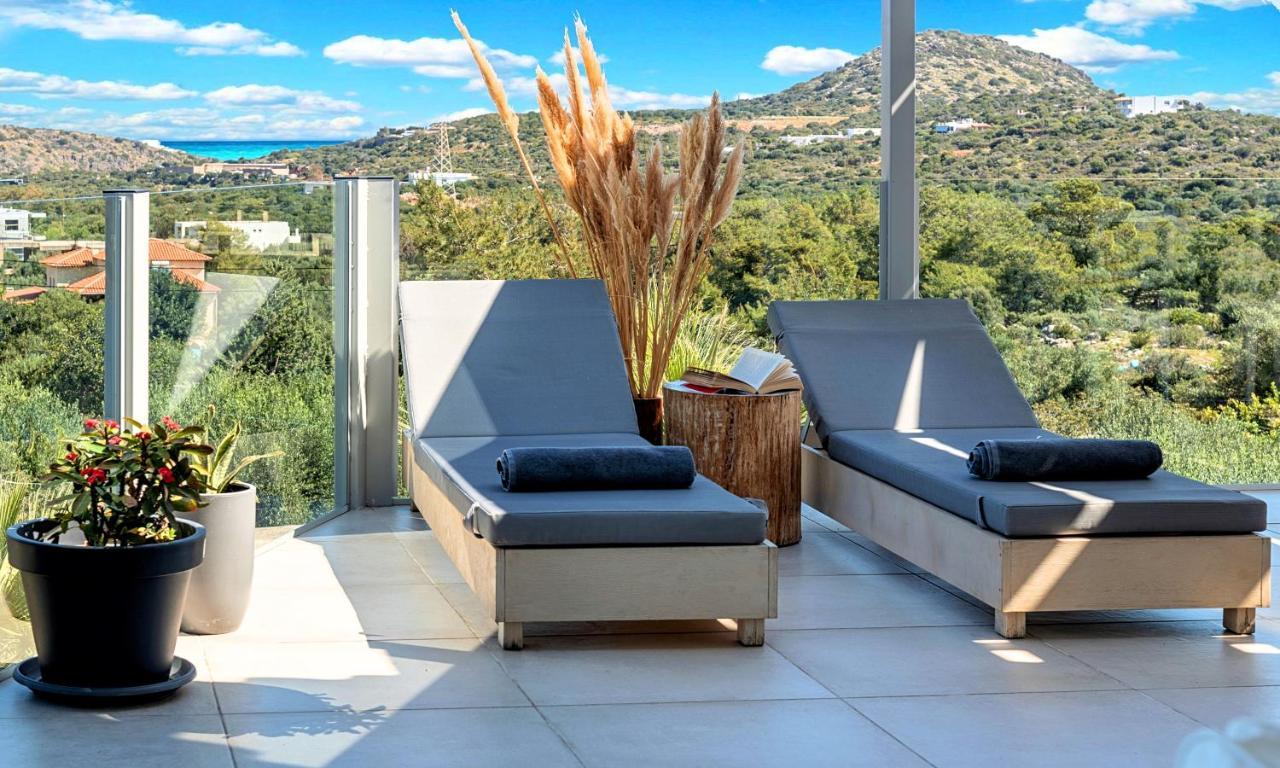 Olive Green Villa Heated Pool Ágios Nikolaos Exterior foto